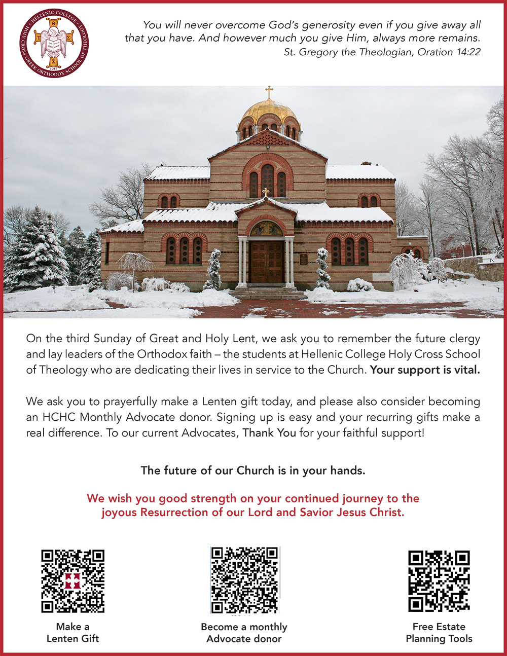 Preview of Sunday of the Cross flyer
